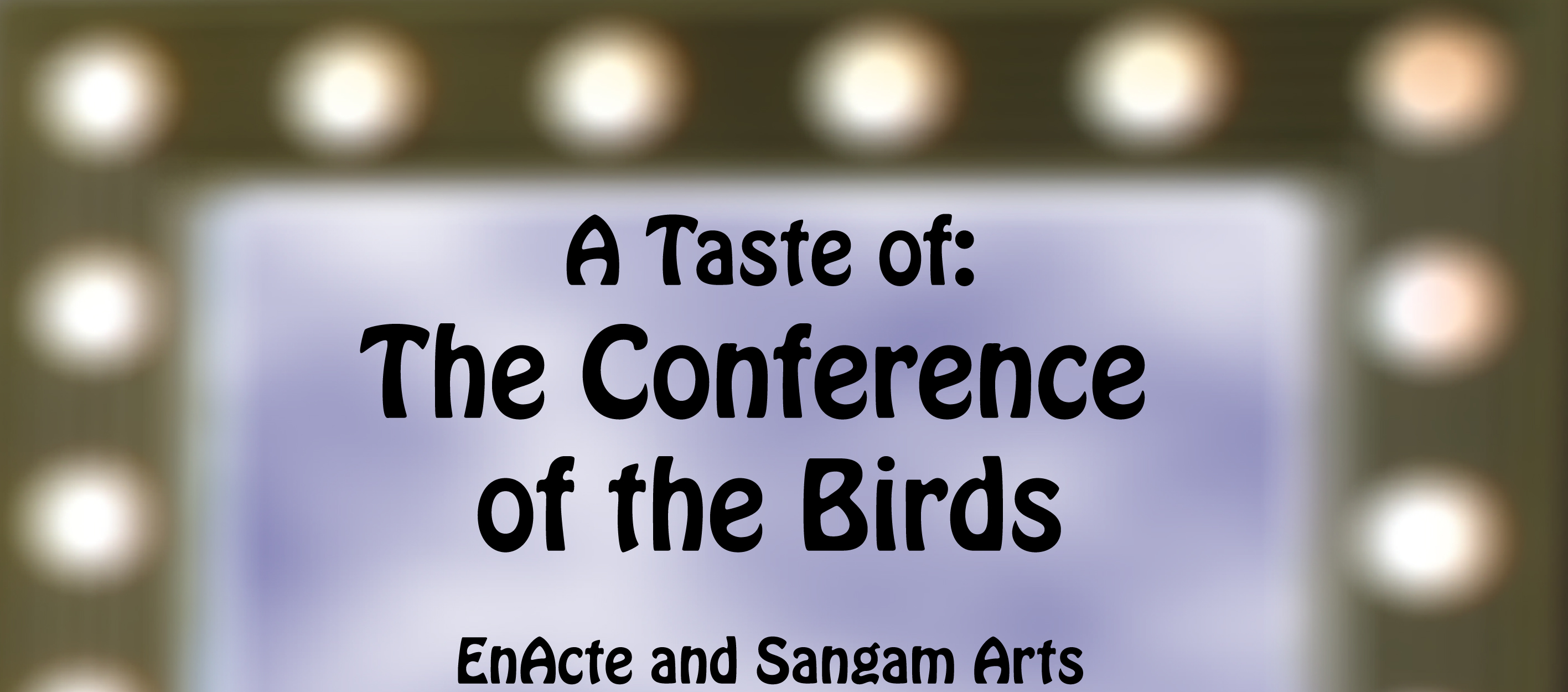 Conference of the Birds 2018 De kracht van het